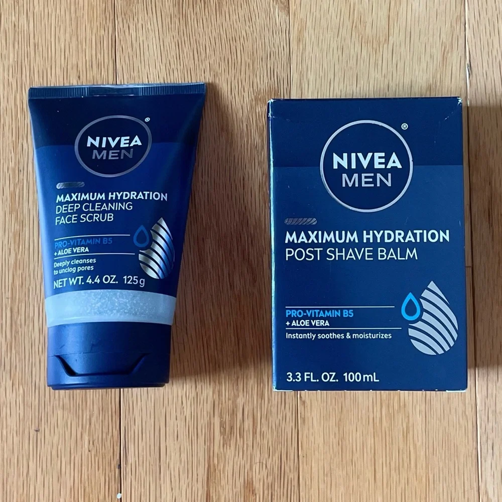 NEW NIVEA MEN POST SHAVE BALM MAXIMUM HYDRATION, 3.3 oz (1 pc) - Picture 1 of 4